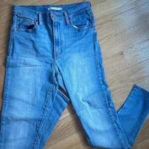 Levi's Blue Skinny Jeans